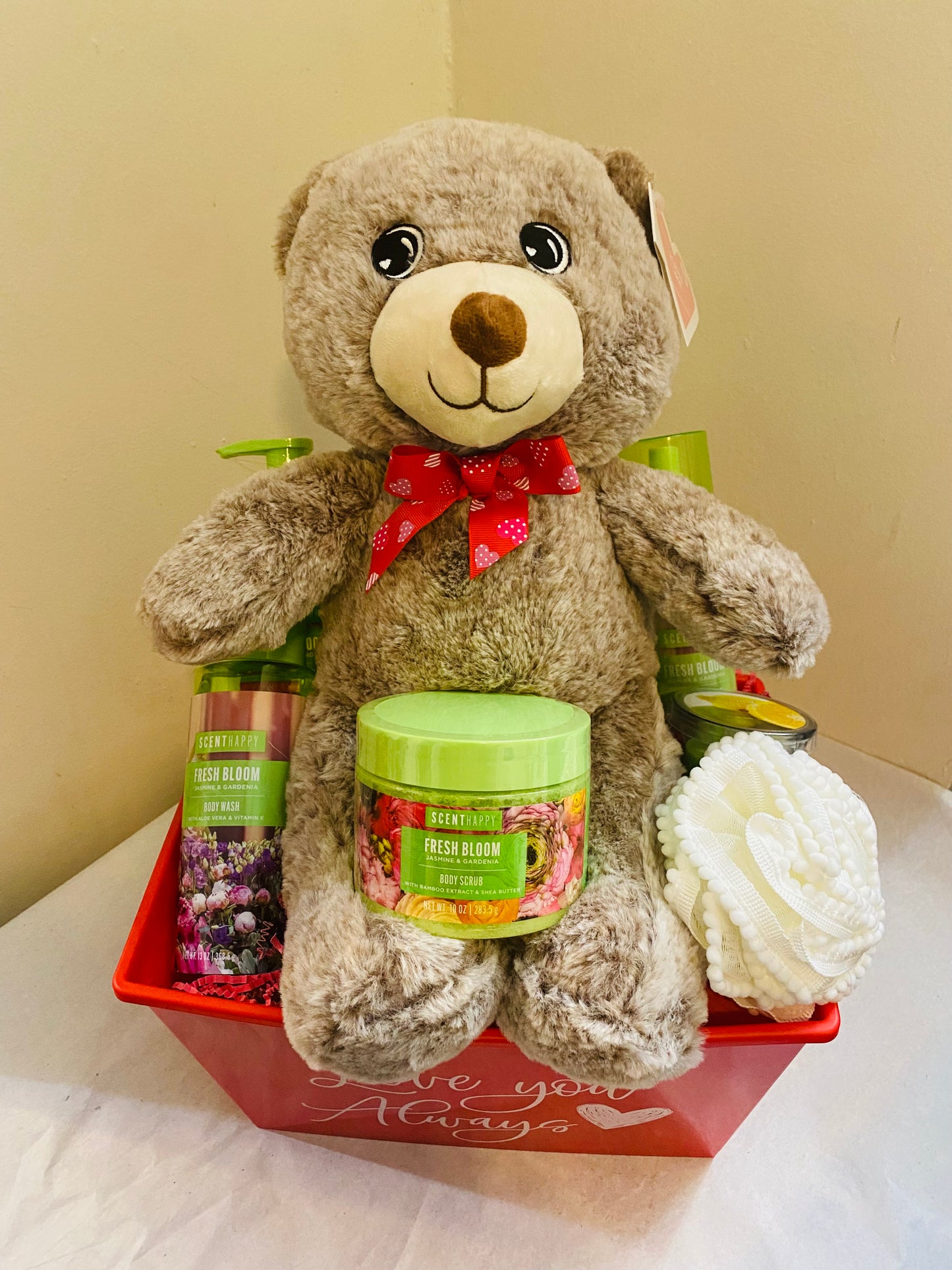 Fresh Bloom Love Basket